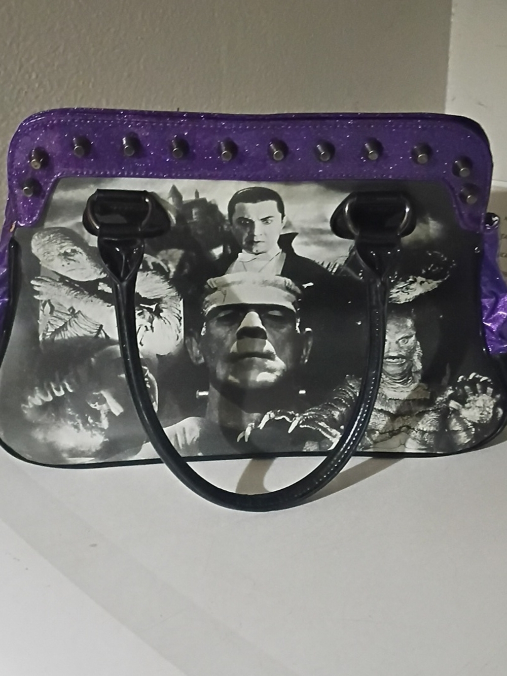 Rock Rebel Monsters Purse